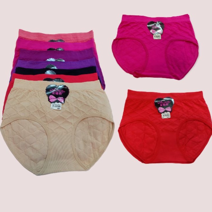 Celana Dalam wanita Rajut/CD Wanita Seamles Import Premium