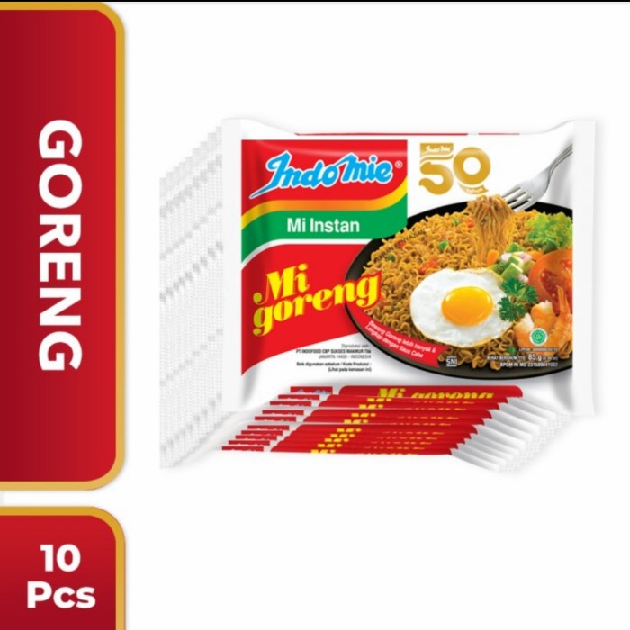 

TERBARU Indomie Mi Goreng Special Mie Instant x 10 pcs