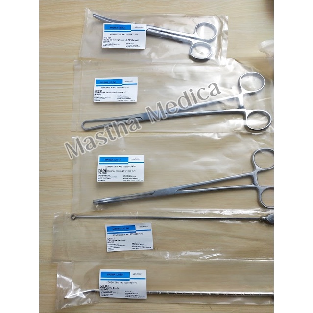 IUD SET MARWA IUD KIT MARWA instrumen kebidanan MARWA
