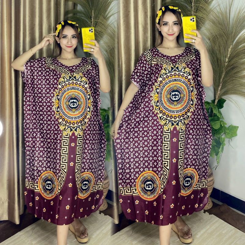 Daster lowo jumbo XXXL batik Arab Rayon