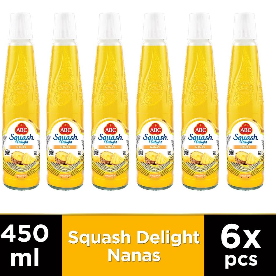 

Model Terkini ABC Sirup Squash Delight Nanas Multipack 6 x 450 mL 0