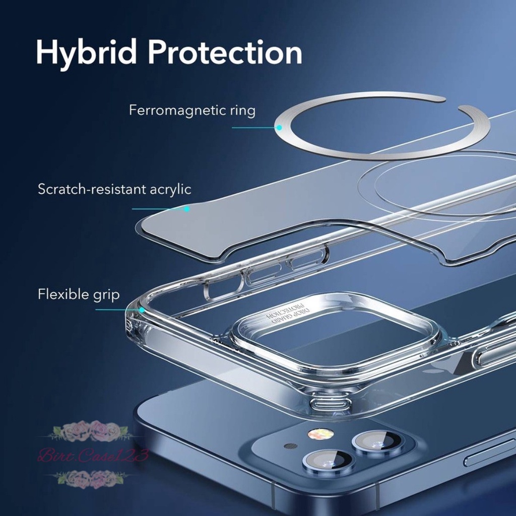 MAGSAFE CASE MAG SAFE IP MAGNET CLEAR HYBRID BUMPER CASING For Iphone X XS XR 11 12 13 PRO MAX 14 PRO MAX PLUS BC6687