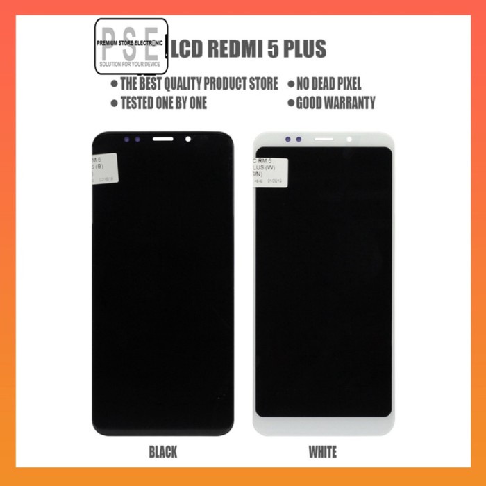 LCD XIAOME REDMI 5 PLUS FULLSET TOUCHSCREEN ORIGINAL GARANSI