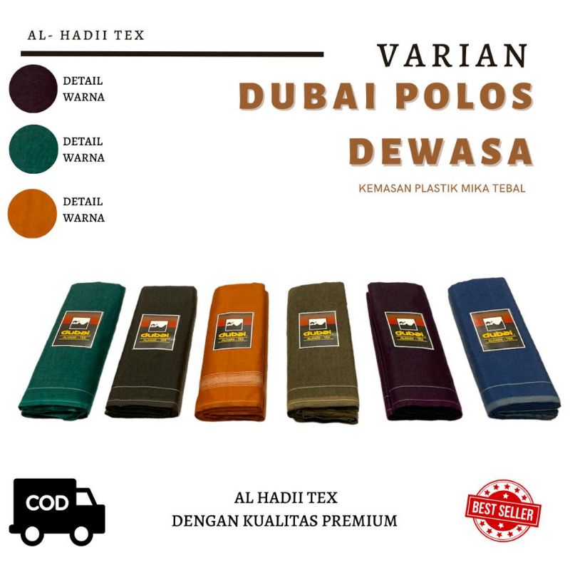 SARUNG TENUN POLOS