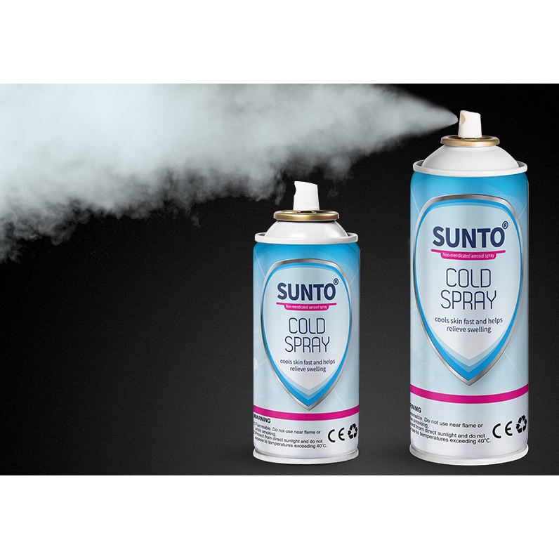 Sunto Kompress Olahraga Dingin Spray Sports Strain Cooling Cold Relieves Muscles 255g - ST2010