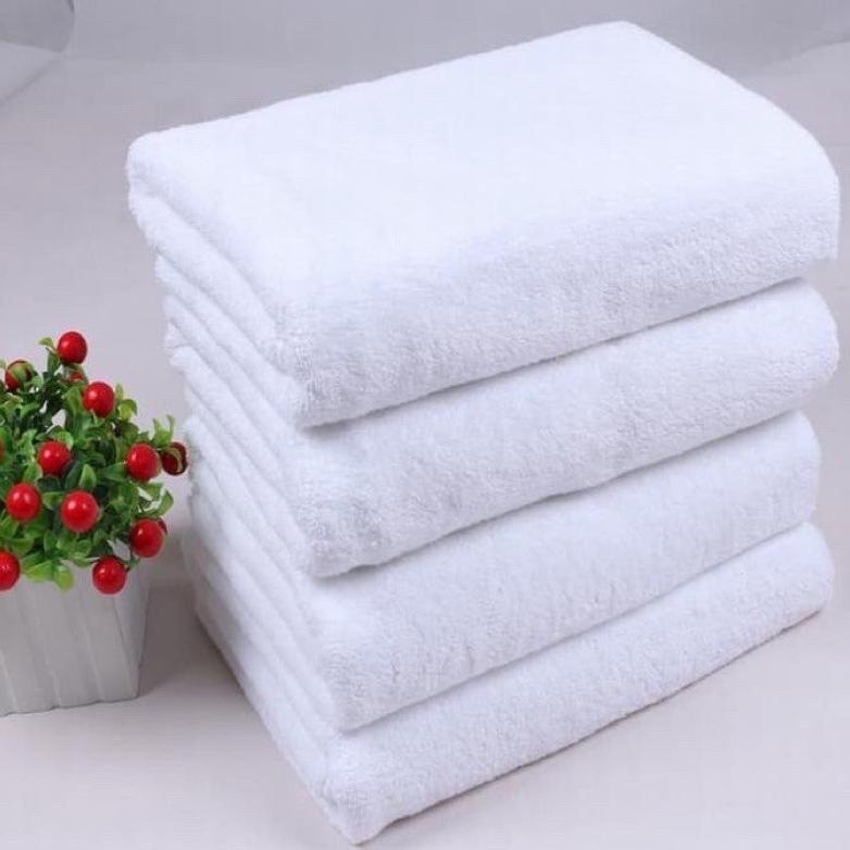 HANDUK HOTEL BINTANG 5 PREMIUM COTTON COMBED , BENANG 20S/2 BERAT 550 GR PERMETER2 TERMURAHH...,,,,,