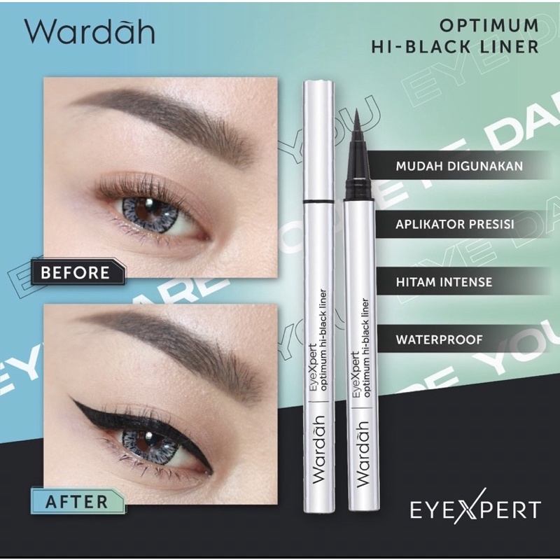 WARDAH EYELINER OPTIMUM HI-BLACK EYELINER