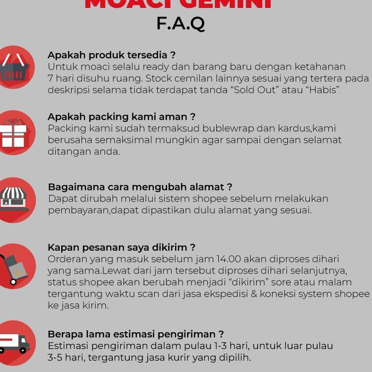JKTM Gemini -Moaci Gemini Original Wijen Isi 16 ✒ 49