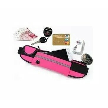 Sporty Tas Pinggang Untuk Hp Dompet Olahraga Jogging Running Belt Waterproof