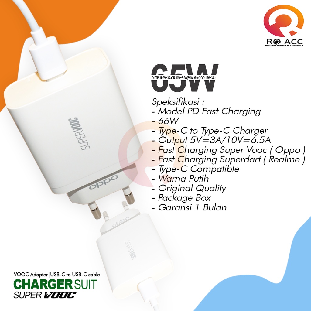 [RO ACC] TC6 CHARGER 0PP0 / R3ALME PD FAST CHARGING ORIGINAL TYPE C