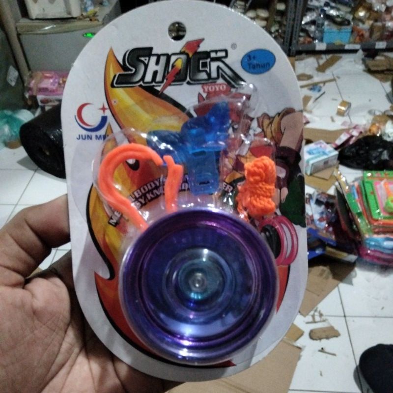 Jual Yoyo Besi Baring In Cat Crom Kilap Bisa Pakai Cara Gasing Shopee Indonesia