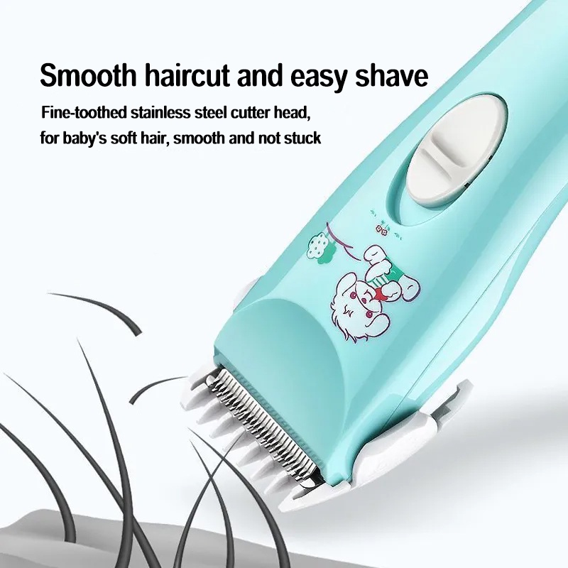 Baby Hair Clipper Alat Cukur Rambut Bayi Anak Lengkap / Alat Cukur Rambut Elektronik Bayi / Baby Hair Clipper