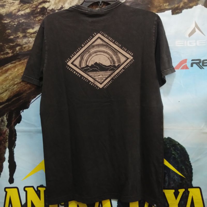 Kaos RIPCURL BALI original sisa export size eropa kaos branded surfing t-shirt surf ori kaos pantai 