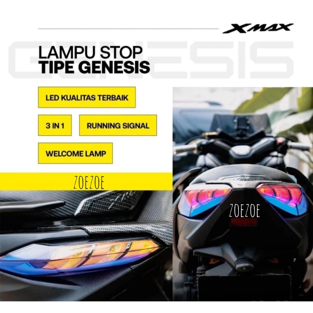 STOPLAMP JPA XMAX 250 LAMPU STOP BELAKANG XMAX 250 JPA ORIGINAL