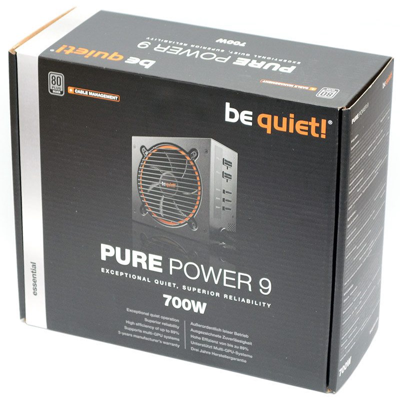 be quiet! SYSTEM POWER 9 700W - 80+ Bronze Certified - Garansi Resmi