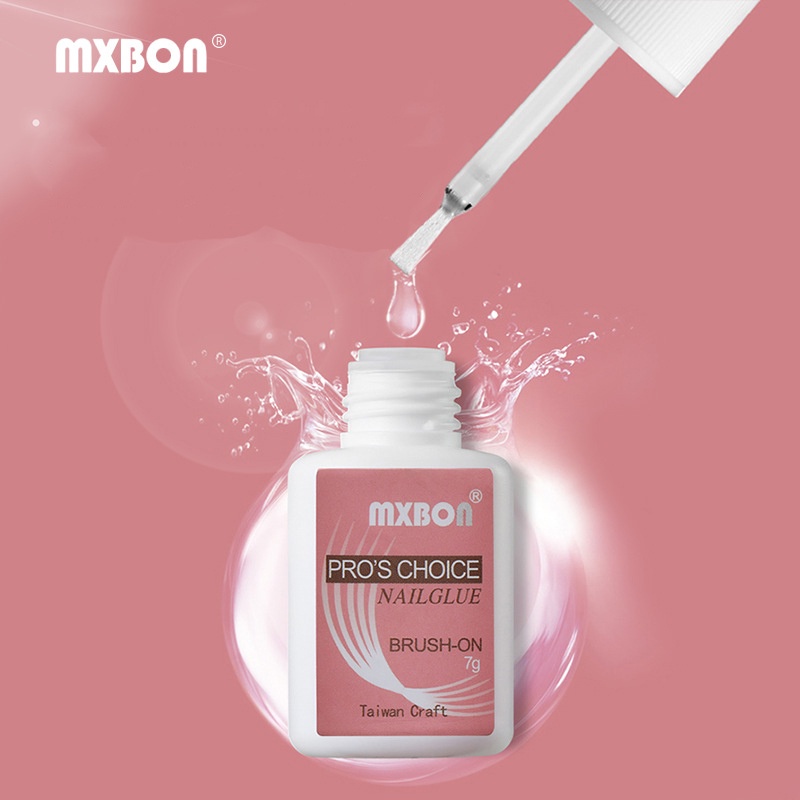 MxBon Lem Kuku Palsu Nail Tip Glue Rhinestone Aksesoris Nail Art