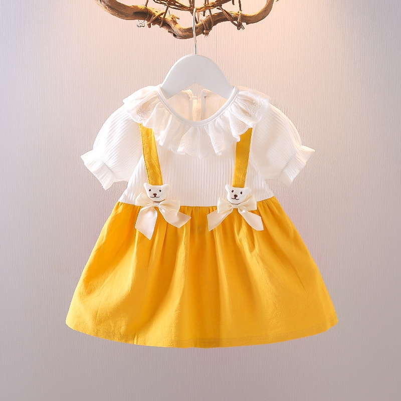 Dress Party Baju Gaun Pesta Baby Import Bayi Usia 0-12 Bulan Impor Lillegifts