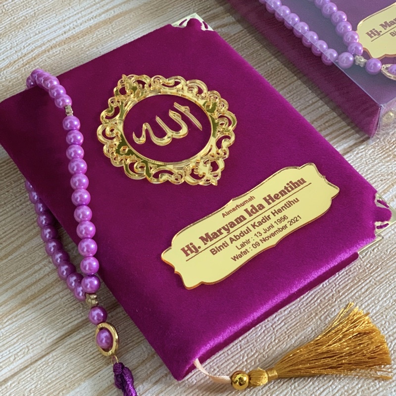 CETAK YASIN PREMIUM MEWAH | Hampers Yasin dan tahlil custom | Hampers Pengajian | Buku yasinan 40 ha