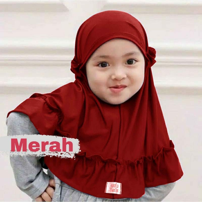 JILBAB ANAK/JILBAB CARLA/JILBAB USIA 0-3TAHUN