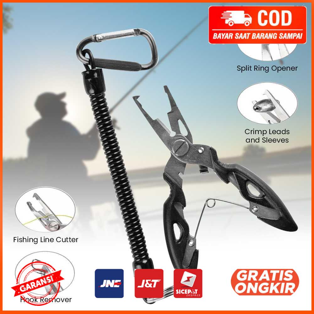 Kail Pancing Fishing Hook Remover with Carabiner J1353