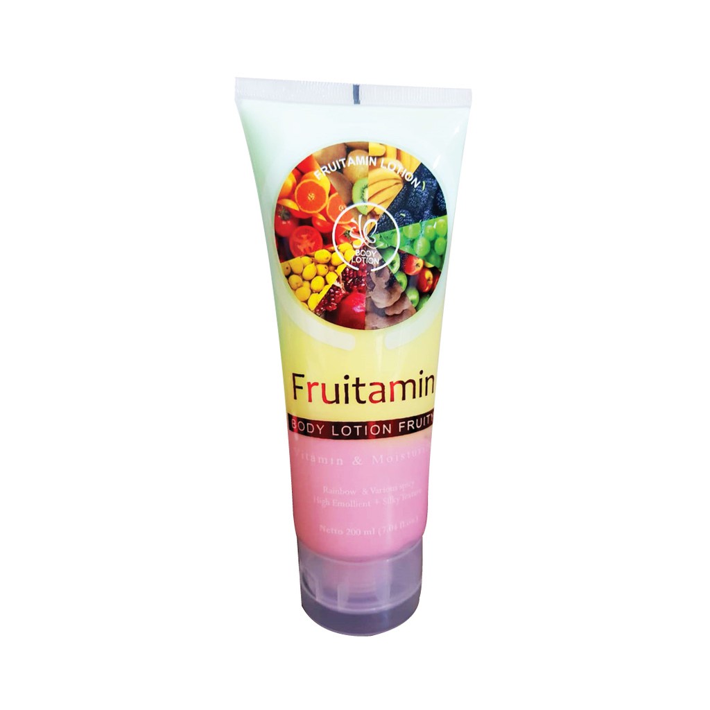 ✨ AKU MURAH ✨ SYB Fruitamin Body Lotion Fruity (Lotion Fruitamin) BPOM