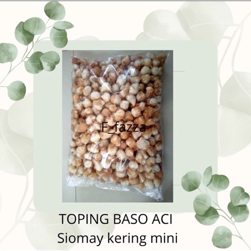 

Siomay kering mini 500gr