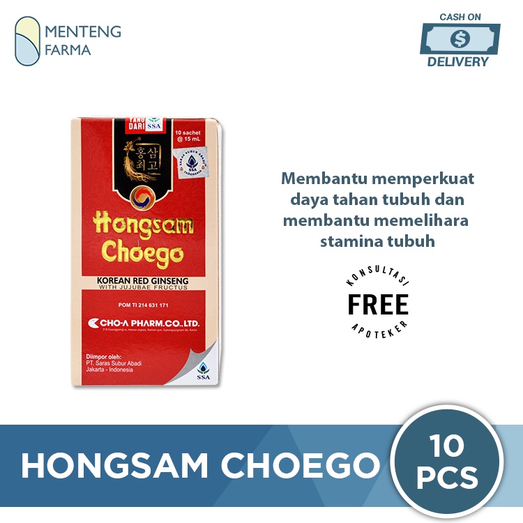 Hongsam Choego Korean Red Ginseng - Memelihara Stamina Tubuh