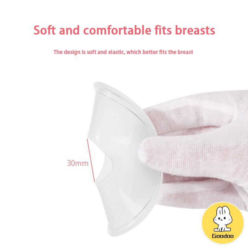 GAB - CmBear/  Breast Milk Collection Shell 1BOX contains 1pcs/ Breast Pad Silicon  Wadah Penampung Tetesan Asi / Breastpad milk saver -Doo