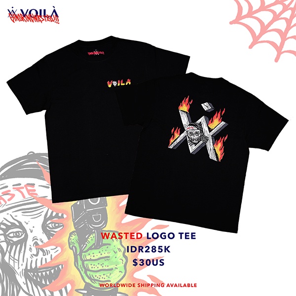 Voila x Gindring Wasted Tee