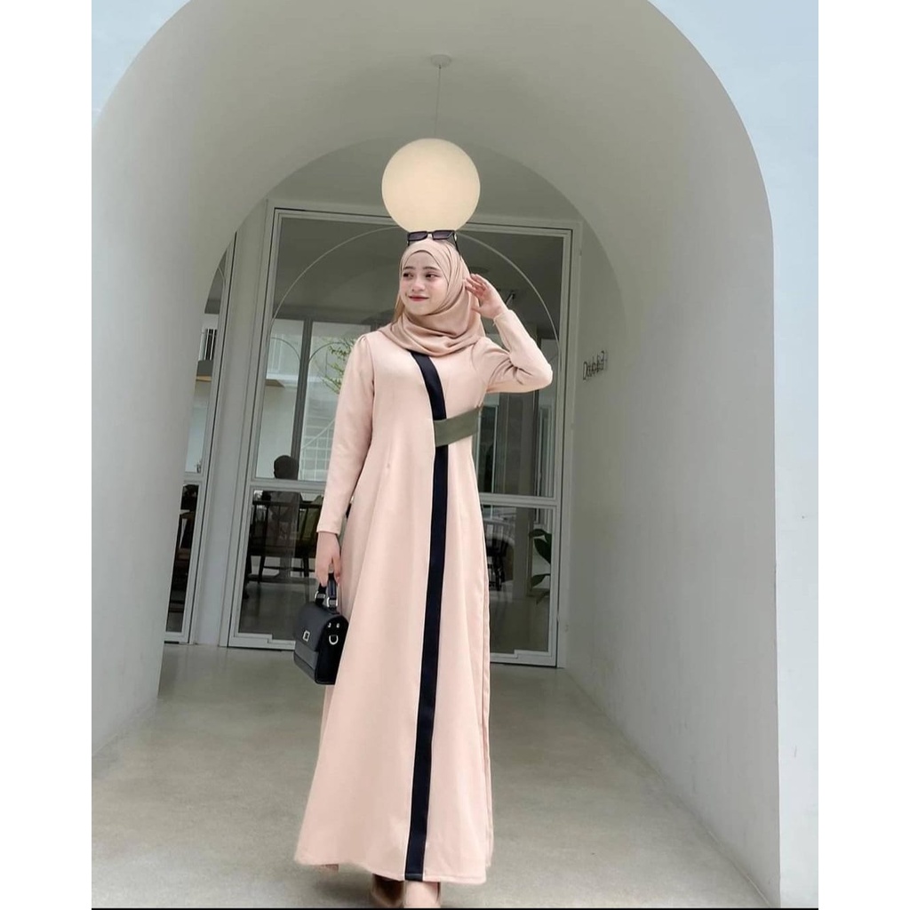 GF02 ~ BRENDA MAXI | baju gamis wanita | GAMIS terbaru 2022 | gamis polos premium | BAHAN SHAKILA HQ GAMIS BEST SELLER SIZE S M L XL