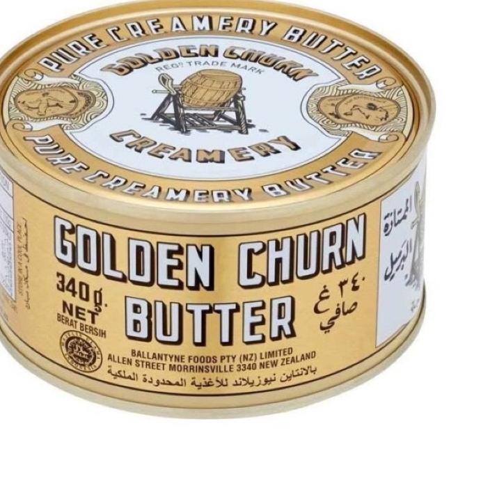 

Golden Churn Butter 340gr Halal!!Import Australia