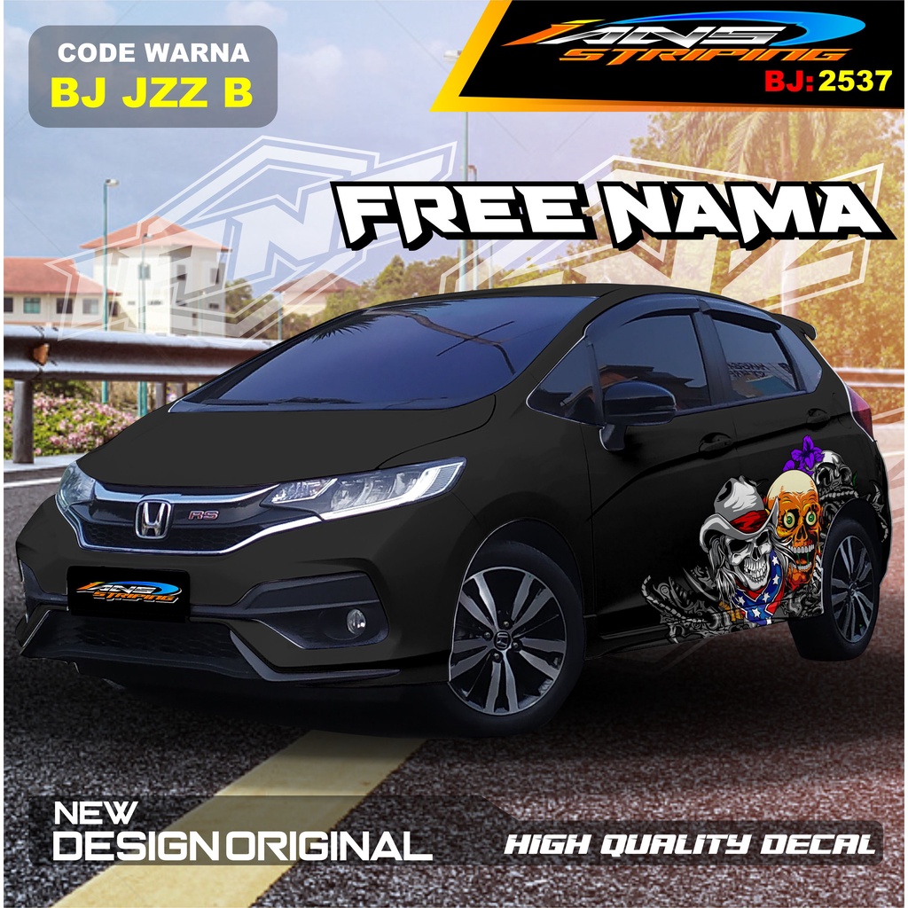 STICKER VARIASI HONDA JAZZ / STICKER DECAL MOBIL JAZZ / DECAL STICKER MOBIL HONDA JAZZ , BRIO / STICKERMOBIL