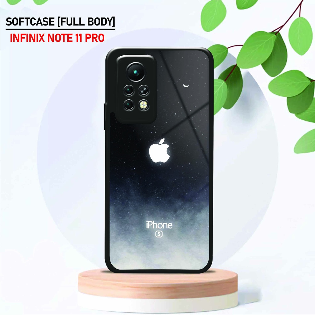 Glossy Softcase Infinix Note 11 Pro - Case Kaca Infinix Note 11 Pro - Softcase Mengkilat Infinix Not