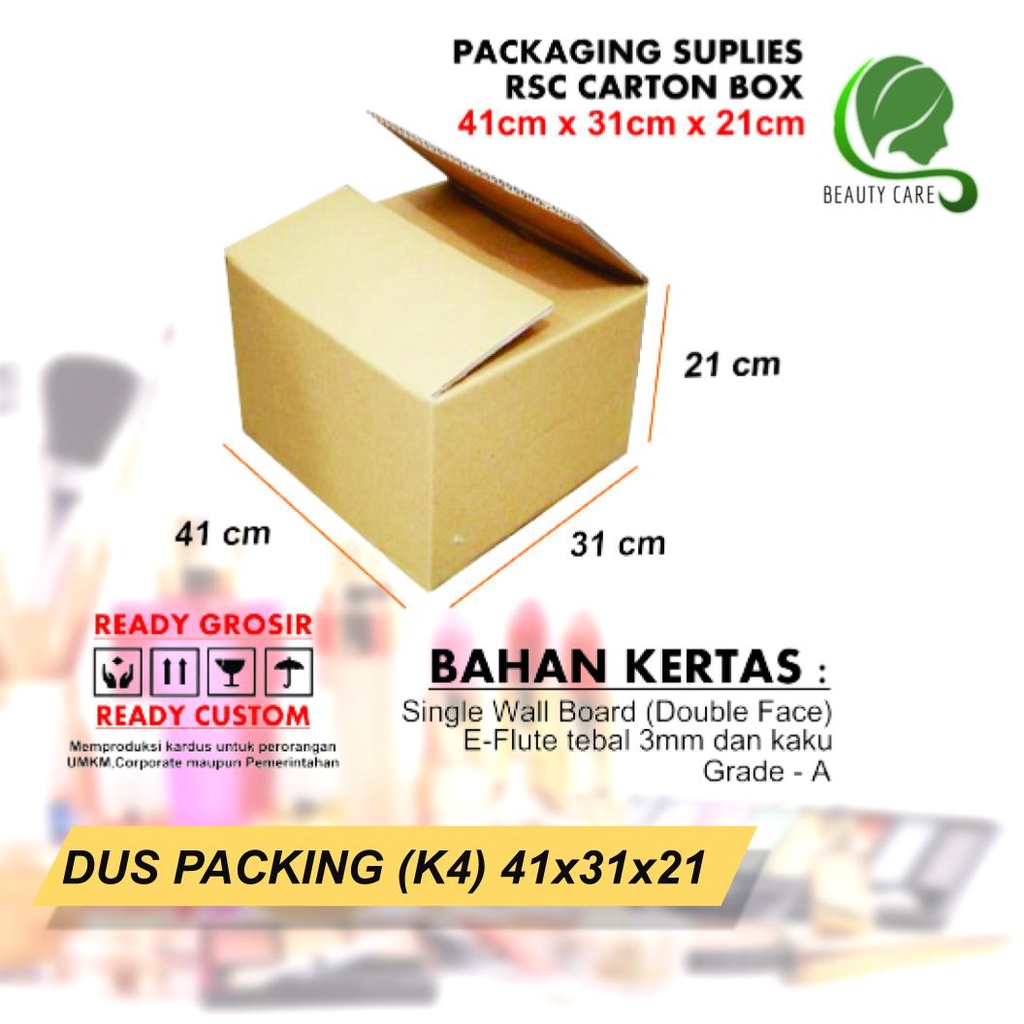 

Dus Packing K4 Ukuran 41x31x21 cm karton dus