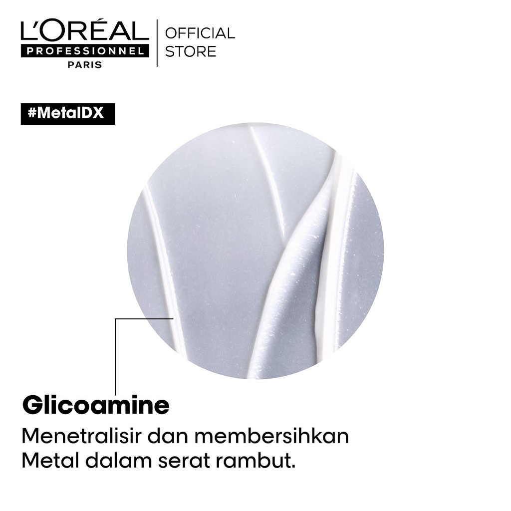 L'Oreal Professionnel Metal DX Hair Mask 250ml - Masker Rambut  ORI 100%