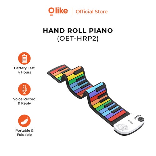 OLIKE Hand Roll Piano - Piano Portable Anak GARANSI RESMI
