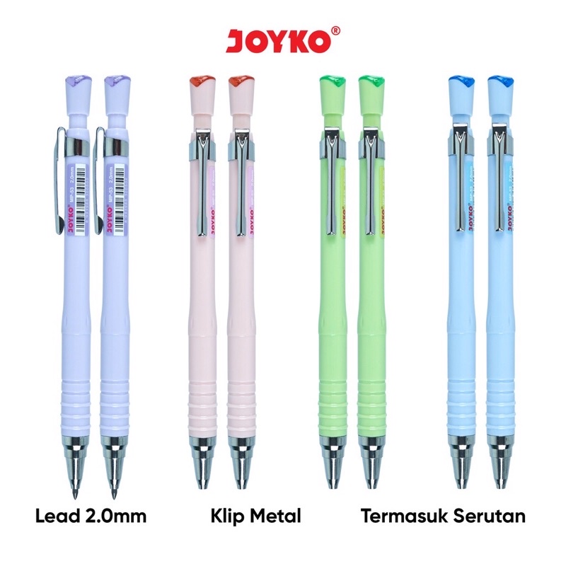 

(1PCS) Mechanical Pencil Pensil Mekanik Joyko MP-53 2.0 mm