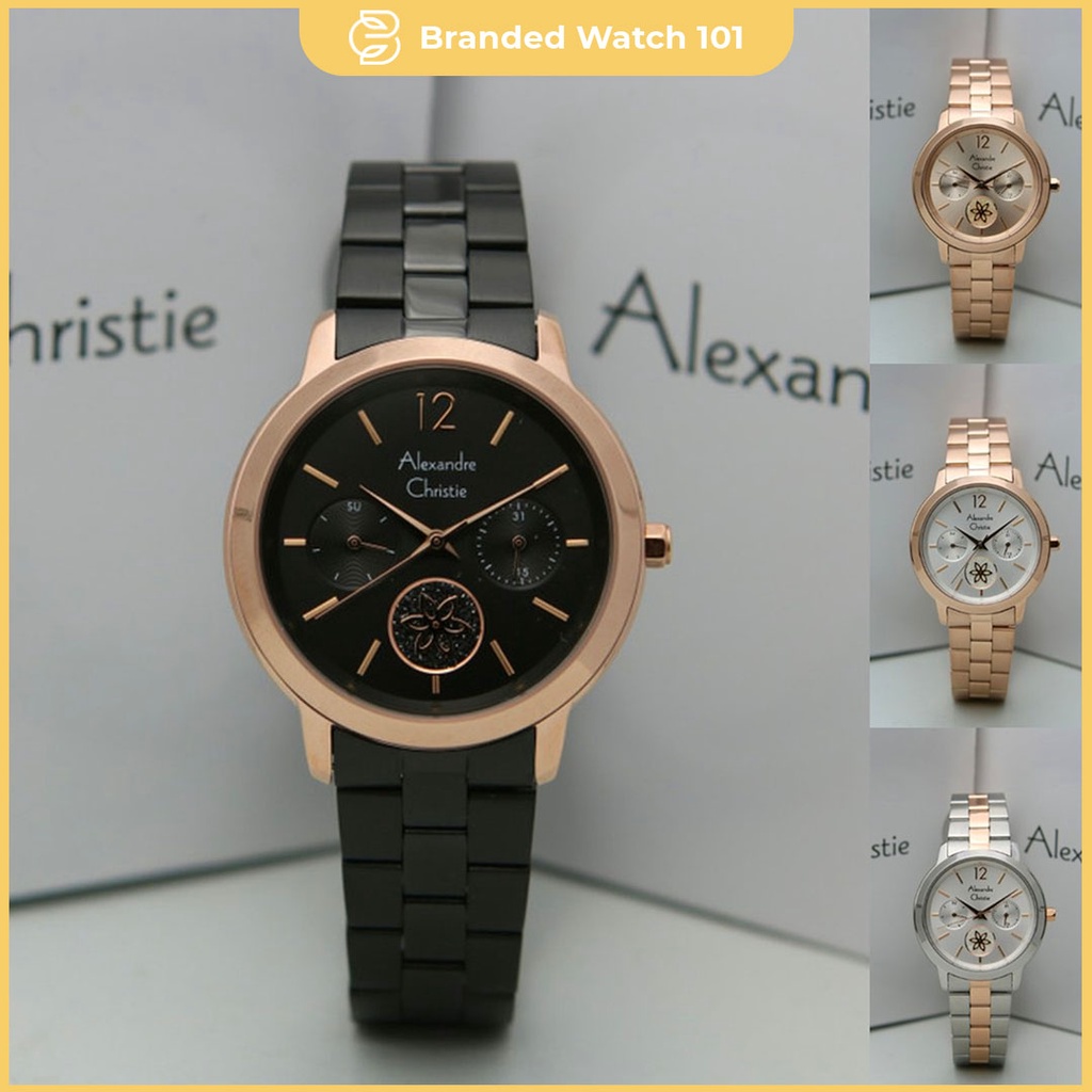 ORIGINAL Jam Tangan Wanita Alexandre Christie AC 2888 / AC2888 / 2888 Garansi Resmi 1 Tahun.