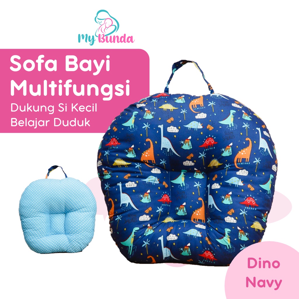 Sopa Bayi Bantal Sofa Bayi Multifungsi Sofa Baby Newborn untuk Sofa Duduk Bayi Jenis Sofa Bayi Jumbo Kasur Sofa Bayi New Born Kursi Sofa Bayi Belajar Duduk Cocok untuk Kado Lahiran - Motif SF05