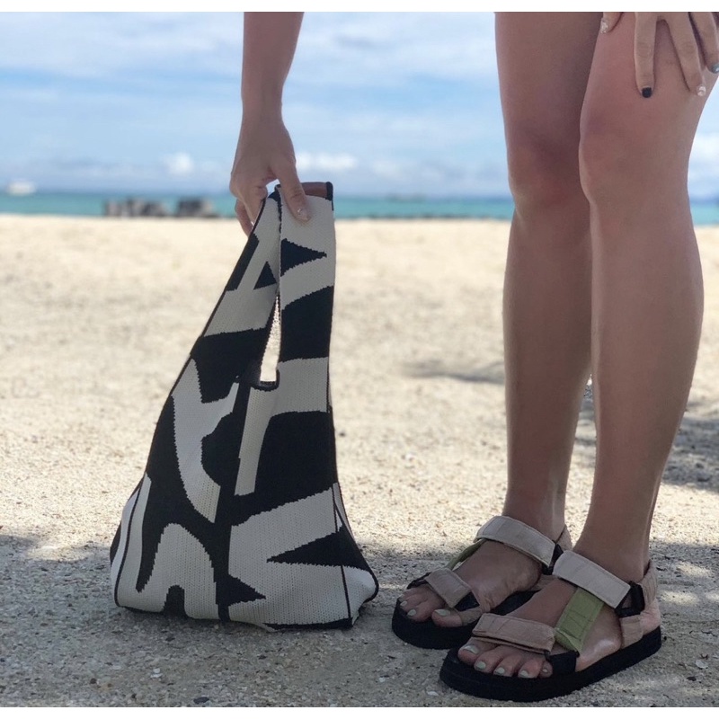 TAS WANITA 3150 - BUFFOLLOW Vacay Tote Bag 9 Motif - Tas Bangkok Thailand Bufollow Bag Bufolow Buffolow Bufollow Totebag - E1