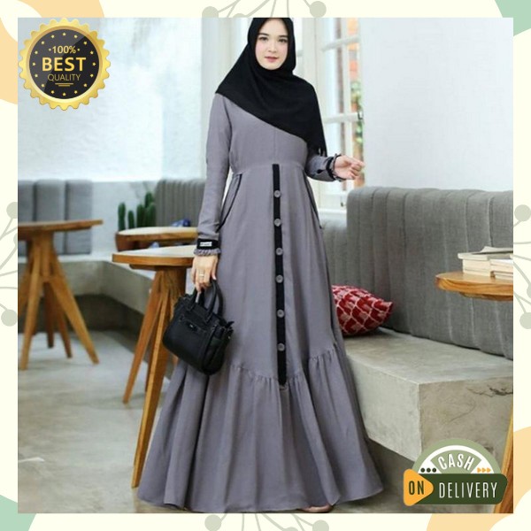 Baju Bridesmaid Gsmis Syari Dres Sarii Baju Kondangan Bju Pesta Wanita Gamis Kondangan Terbaru Dress