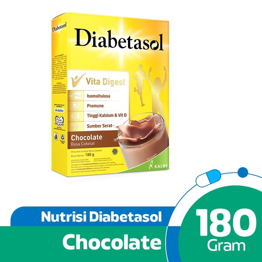 

10.10 ✨Promo✨ Diabetasol Chocolate 180gr !!