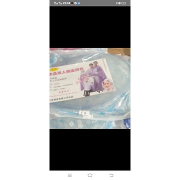 Jas Hujan Ponco 2 kepala Jas hujan untuk Boncengan