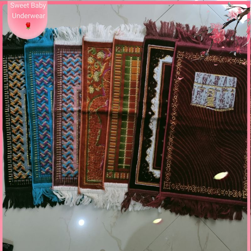 SAJADAH KEPALA || SAJADAH SUJUD || SAJADAH TRAVELLING || SAJADAH TEMPAT SUJUD MINI