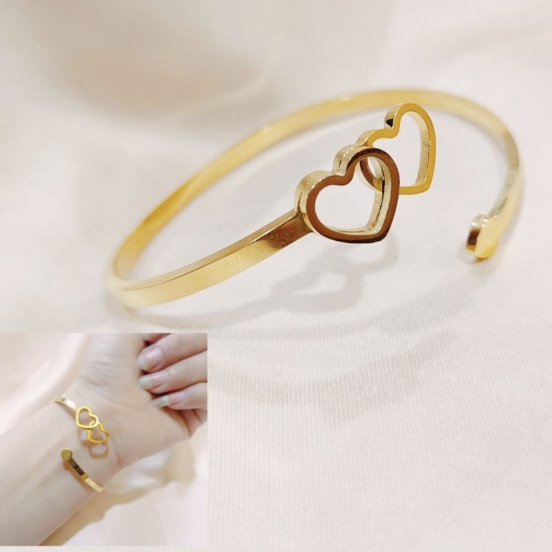 gelang tangan TITANIUM fleksibel style korea