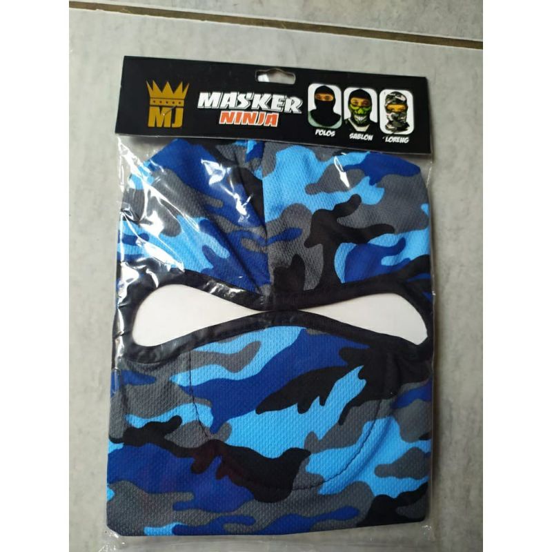 MASKER NINJA FULL MASK,BLACK LAVA/MASKER PELINDUNG WAJAH&amp;KEPALA/MASKER BERKENDARA/MASKER MULTIFUNGSI /DEWASA UNISEX