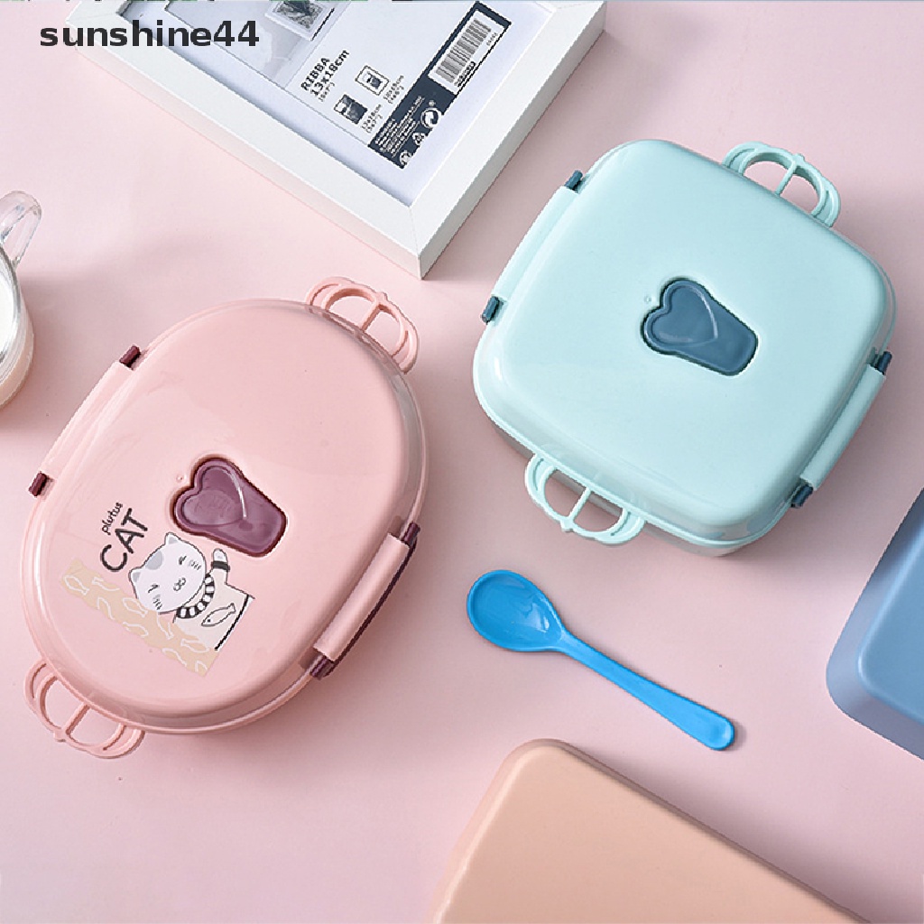 Sunshine Kotak Bekal Dua Lapis Portable Microwave Untuk Anak