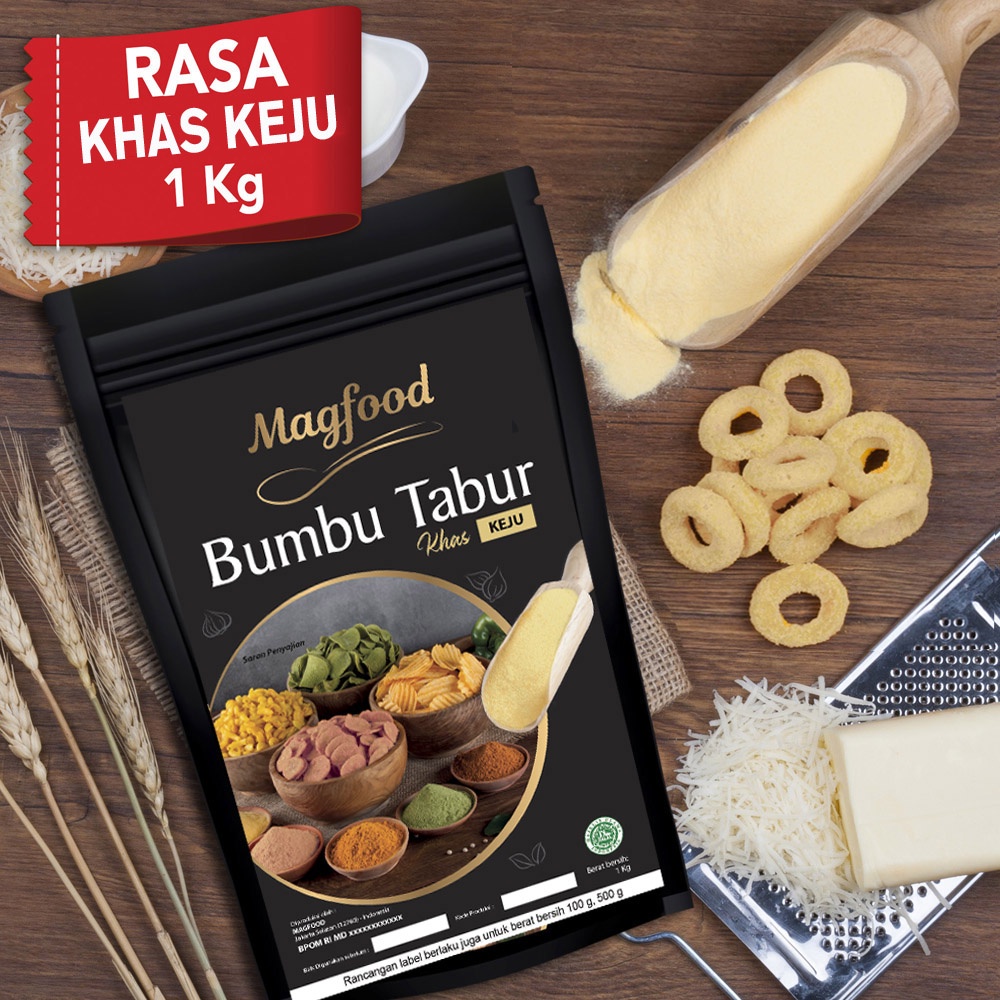 Magfood Bumbu Tabur Khas Keju (Keju Spesial) 500gram