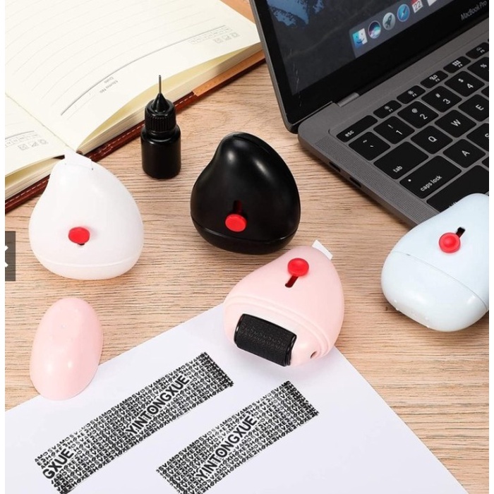 

Promo Bulan Ini Stamp Roller Refill Stempel Resi Penghapus Alamat - Heart Promo