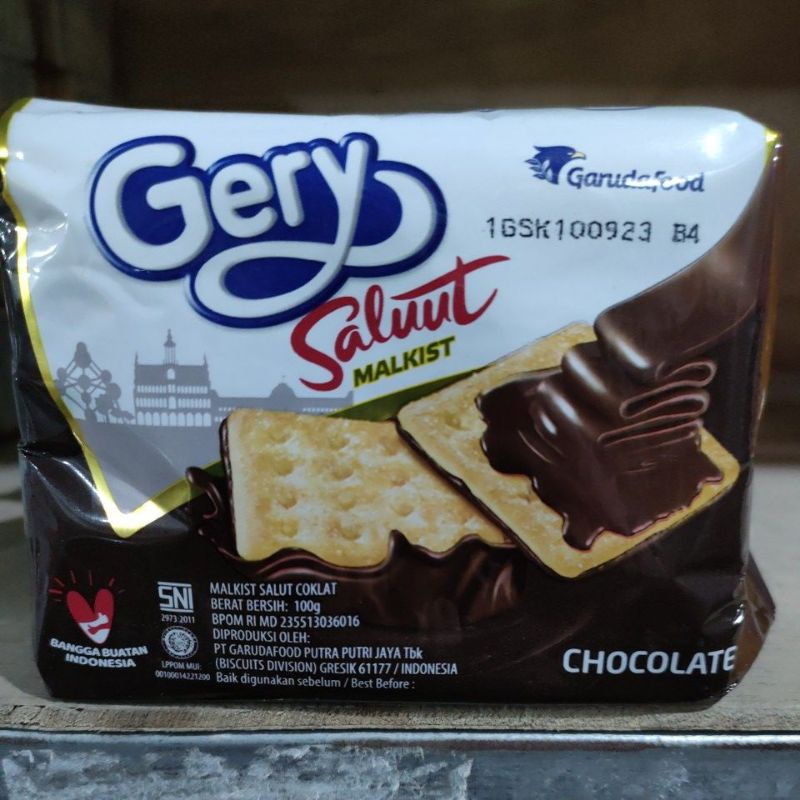 Gery Salut 100 Gr Coklat Kelapa/Salut Matcha/Salut Keju/Salut Coklat/Salut Kelapa